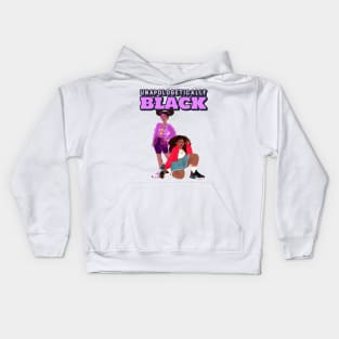 unapologetically black Kids Hoodie